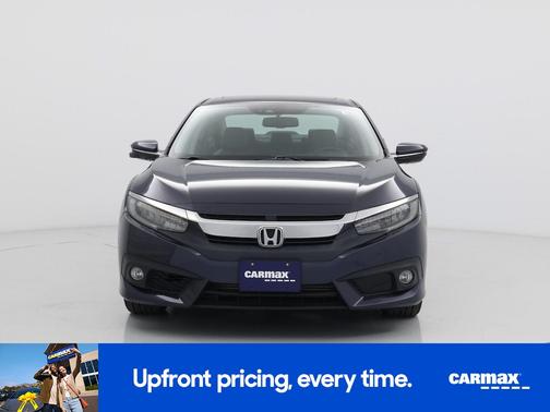 Blue 2016 Honda Civic Touring