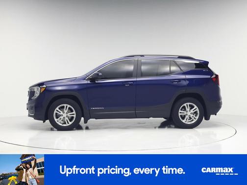 Blue 2023 GMC Terrain SLE