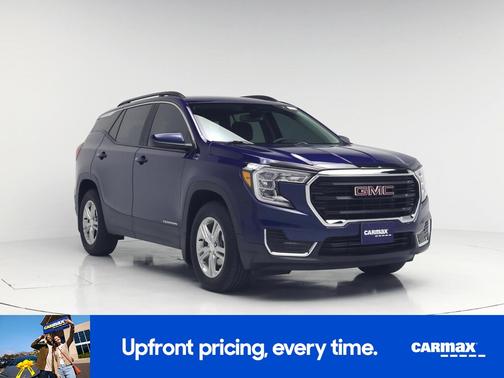 Blue 2023 GMC Terrain SLE