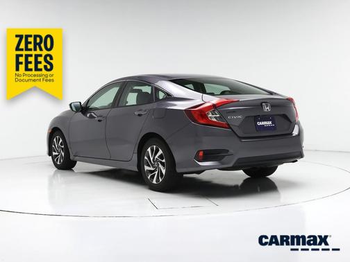 Gray 2016 Honda Civic EX