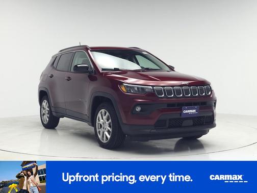 Red 2022 Jeep Compass Latitude Lux