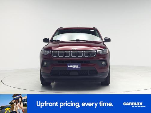 Red 2022 Jeep Compass Latitude Lux