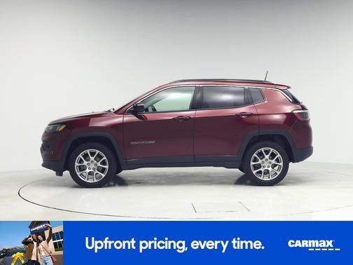 Red 2022 Jeep Compass Latitude Lux