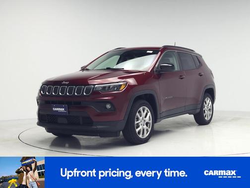 Red 2022 Jeep Compass Latitude Lux