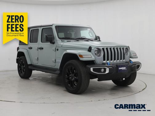 Gray 2023 Jeep Wrangler 4xe Unlimited Sahara