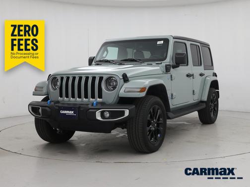 Gray 2023 Jeep Wrangler 4xe Unlimited Sahara