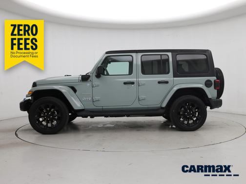 Gray 2023 Jeep Wrangler 4xe Unlimited Sahara