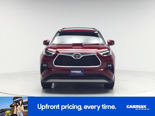 Red 2023 Toyota Highlander Platinum