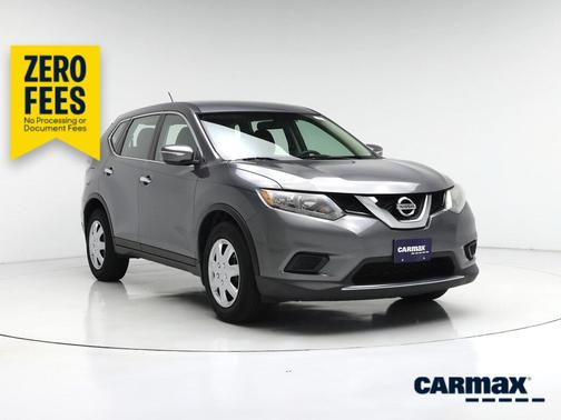 Gray 2015 Nissan Rogue S