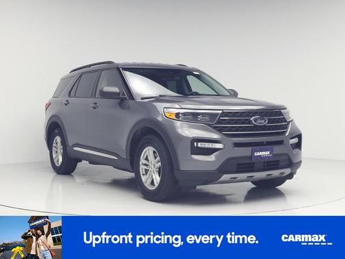 Gray 2023 Ford Explorer XLT