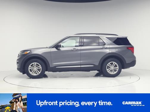 Gray 2023 Ford Explorer XLT