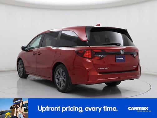 Red 2025 Honda Odyssey Touring