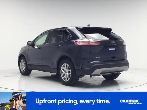 Blue 2023 Ford Edge SEL