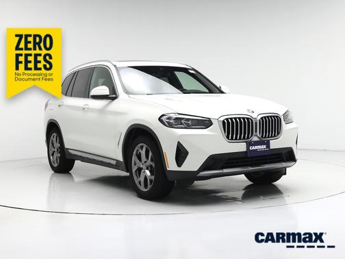 White 2023 BMW X3 XDrive30i
