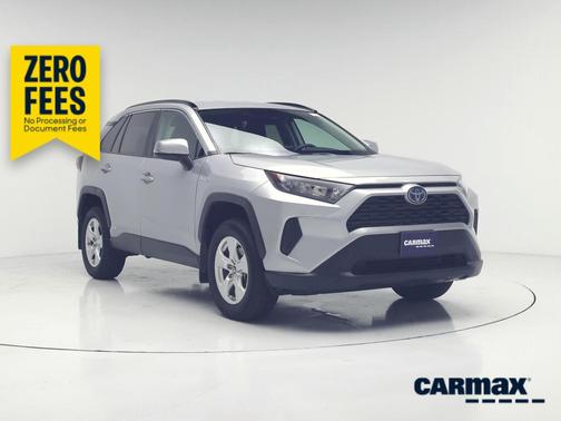 Silver 2020 Toyota RAV4 Hybrid LE