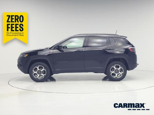 Black 2022 Jeep Compass Trailhawk