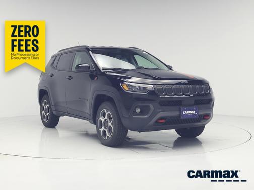 Black 2022 Jeep Compass Trailhawk