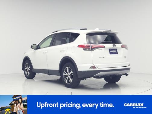 White 2017 Toyota RAV4 XLE