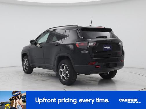 Black 2022 Jeep Compass Trailhawk