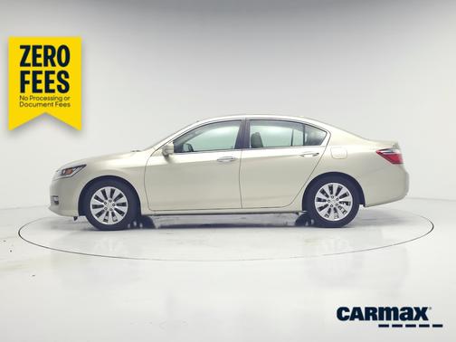 Tan 2014 Honda Accord EX-L