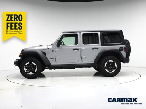 Silver 2021 Jeep Wrangler Unlimited Rubicon