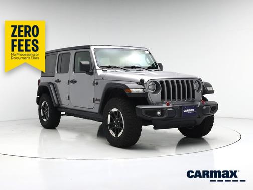 Silver 2021 Jeep Wrangler Unlimited Rubicon