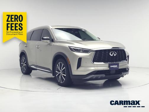 Gold 2023 INFINITI QX60 Sensory