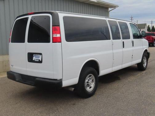 Summit White 2023 Chevrolet Express 3500 RWD 3500 Extended Wheelbase LS