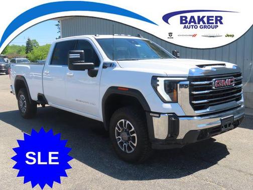 Summit White 2024 GMC Sierra 3500 SLE