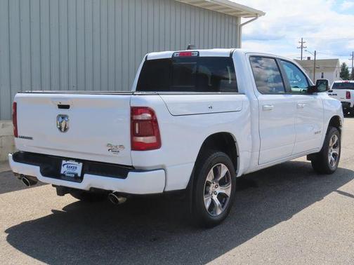 Bright White Clearcoat 2024 RAM 1500 Laramie