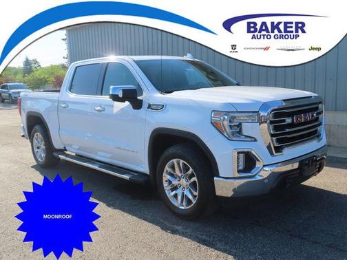 White 2019 GMC Sierra 1500 SLT