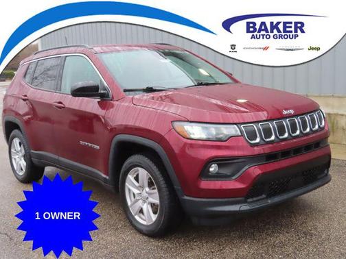 Velvet Red Pearlcoat 2022 Jeep Compass Latitude