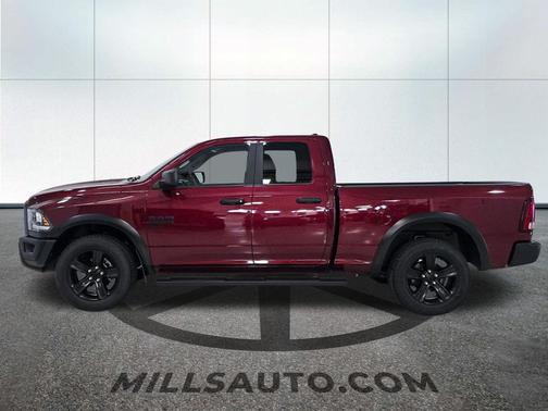 Delmonico Red Pearlcoat 2022 RAM 1500 Classic Warlock Quad Cab 4x4 6'4' Box