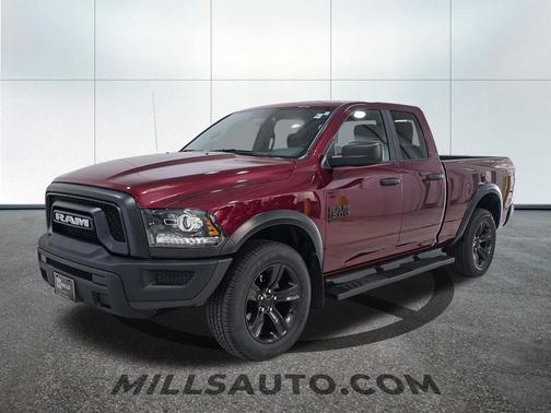 Delmonico Red Pearlcoat 2022 RAM 1500 Classic Warlock Quad Cab 4x4 6'4' Box
