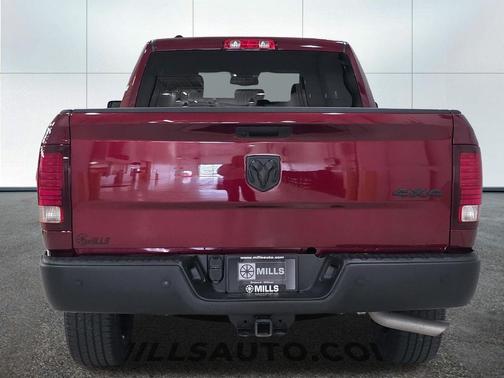 Delmonico Red Pearlcoat 2022 RAM 1500 Classic Warlock Quad Cab 4x4 6'4' Box