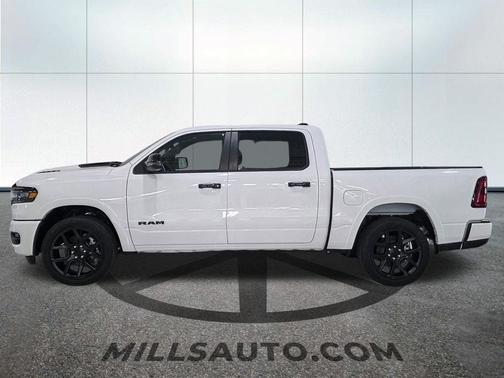 Bright White Clearcoat 2026 RAM 1500 Laramie
