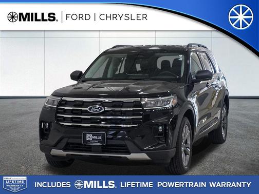 Agate Black Metallic 2026 Ford Explorer Active