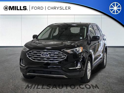 Agate Black Metallic 2022 Ford Edge SEL