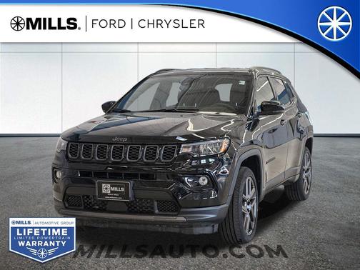 Diamond Black Crystal Pearlcoat 2026 Jeep Compass Limited