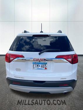 Summit White 2019 GMC Acadia SLE-2