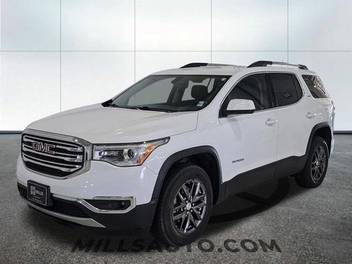 Summit White 2019 GMC Acadia SLE-2