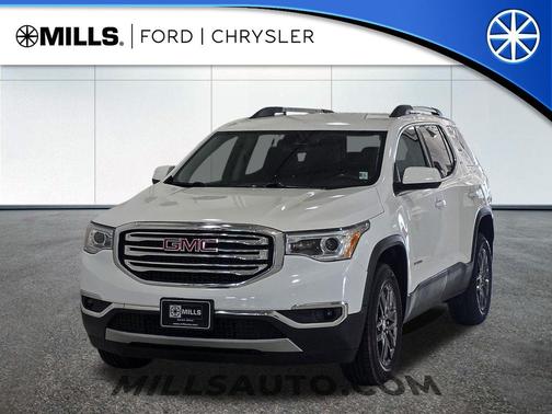 Summit White 2019 GMC Acadia SLE-2