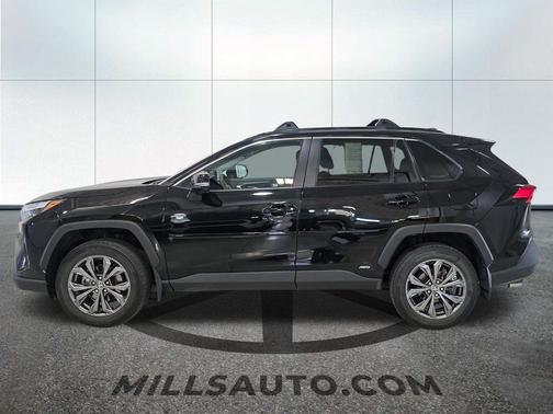 Midnight Black Metallic 2024 Toyota RAV4 Hybrid XLE Premium