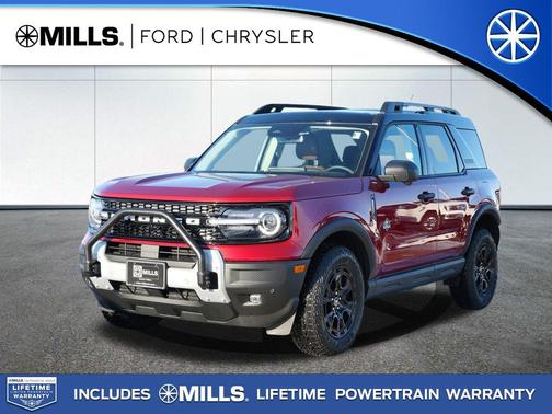 Ruby Red Metallic Tinted Clearcoat 2025 Ford Bronco Sport Outer Banks