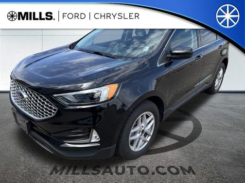 Agate Black Metallic 2024 Ford Edge SEL