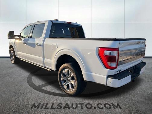 Star White Metallic Tri-Coat 2023 Ford F-150 Platinum