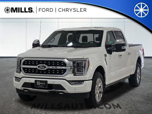 Star White Metallic Tri-Coat 2023 Ford F-150 Platinum