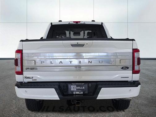 Star White Metallic Tri-Coat 2023 Ford F-150 Platinum