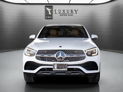 designo Diamond White Metallic 2021 Mercedes-Benz GLC 300 4MATIC Coupe