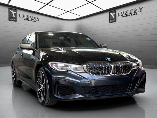 Black Sapphire Metallic 2021 BMW M340 M340i xDrive Sedan